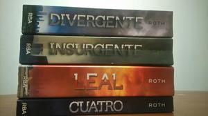 Saga de Divergente Original 4 Libros
