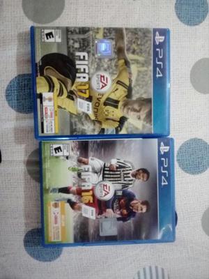 Video Juego Ps4/ Fifa  Y 17