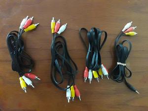 4 cables 3 Rca