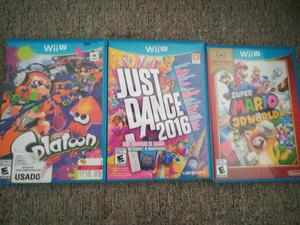 Pack de 3 Juegos Baratisimos de Wii U