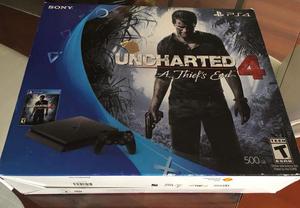 Playstation 4 UNCHARTED nuevo sellado con juego.