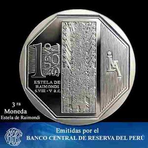10 Monedas Estela De Raimondi Riqueza Y Orgullo Del Perú