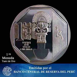 10 Monedas Tumi De Oro Serie Riqueza Y Orgullo Del Perú