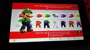 Desbloqueo De Trajes Mario Odyssey Nintendo Switch