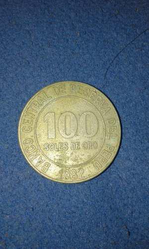 Moneda De 100 Soles De Oro