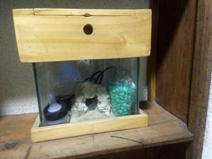 Pecera para Bettas con Accesorios