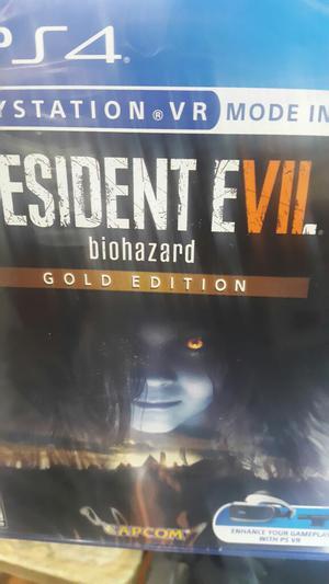 Ps4 Resident Evil 7 Gold