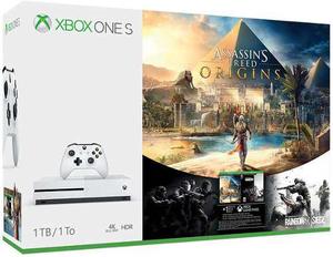 Consola Xbox One S De 1tb - Assassin's Creed Origins Bundle