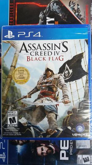 Assassin's Creed IV 4 Black Flag Ps4 Nuevo Sellado stock
