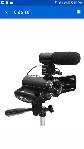 Camara Filmadora Hdv Z20 Hordro Con Microfono Externo+tripod