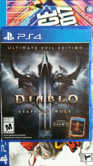 Diablo 3 Reaper Of Souls Ultimate Evil Edition Ps4 Nuevo