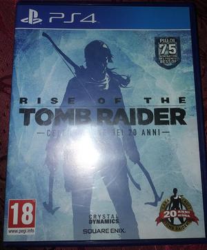 Juego Ps4 Rise Of The Tomb Rider 20anive