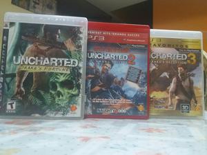 Trilogia Uncharted Ps3 a 70