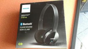 Audífonos Bluetooth Philips en caja
