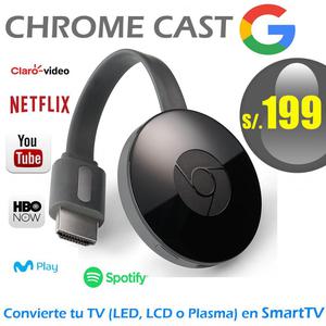 Google Chromecast 2 Original Nuevo! Netflix, Youtube TV