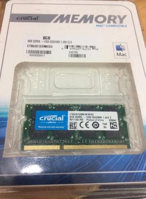 Memoria Ram Crucial 8Gb Ddr3L-