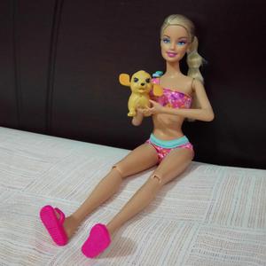 Original Muñeca Barbie Entrenadora Perro
