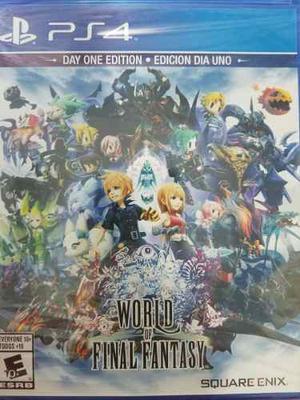 World Of Final Fantasy Day One Edition Ps4 Envío Gratis
