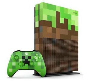 Xbox con Funda de Minecraft Nuevo