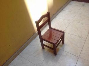 30 sillas para niños