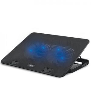 Mesa Cooler Para Laptop Con 2 Ventiladores Con Luces Led