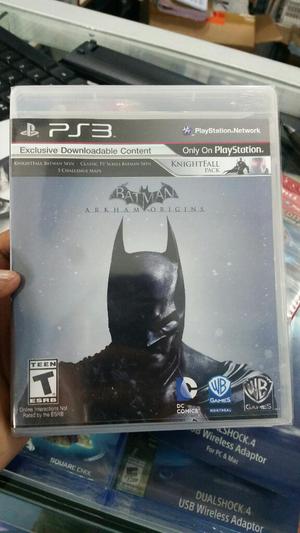 Batman Arkham Origins Ps3 Nuevo Sellado