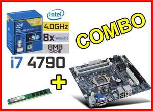 Combo: Core I Ghz + Ecs B85h3-m + Ram 2gb