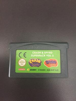 Crash Bandicoot + Spyro Fusion Para Gba
