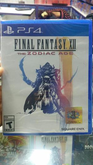Final Fantasy Xii The Zodiac Age Ps4 Nuevo Sellado