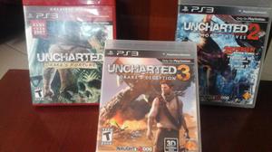 JUEGOS UNCHARTED PS3 COLECCIÓN