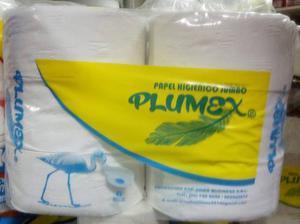 Papel Higienico Jumbo Blanco Gofrado
