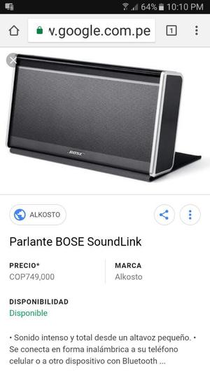 Parlante Bose Sound Link