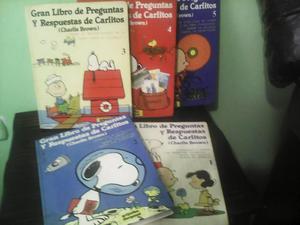 Coleccion completa PREGUNTAS Y RESPUESTAS CARLITOS CHARLIE