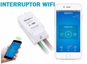 Interruptor De Luz Wifi Sonoff, Control Con Celular O Tablet