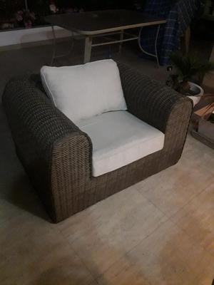 Moderno Sillon Mimbre