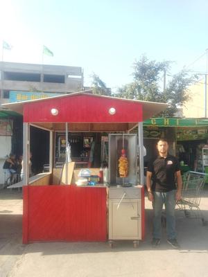 Modulo de Shawarma en Mercado Unicachi