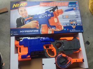 Nerf Hyperfire Nuevo