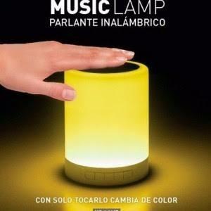 Parlante Lampara Led Bluetooth Colores Touch Handfree