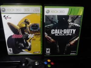 X-box 360 = Moto Gp 06 / Call Of Duty Black Ops