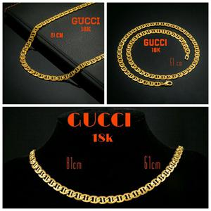 Cadena Gucci Oro 18k