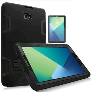 Case Galaxy Tab A 10.1 P580 C/ Vidrio C/ Apoyo Protector 360