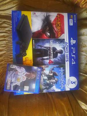 Ps4 Con 3 Juegos A 1mil250 Soles