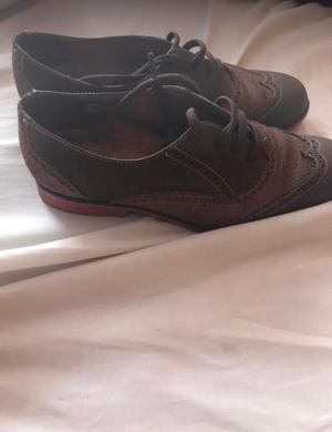 Zapatos oxfords Pierre cardin 100 cuero