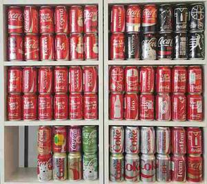 68 Latas De Coca Cola Vacias