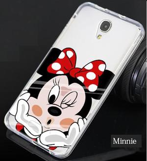 Carcasa nueva de Minnie Mouse Silicona Transparente