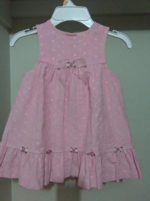 Vestido Corduroy Rosado 24 Meses