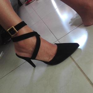 Zapatos Tacones Negros Talla 37