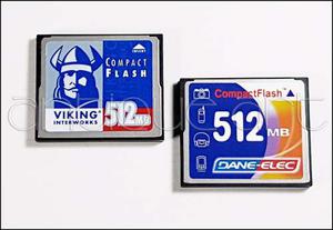 A64 Tarjeta Cf Memoria 512mb Compact Flash Foto Video