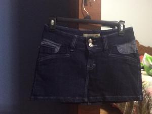 Minifalda Jeans Talla: 28