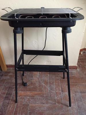 PARRILLA ELECTRICA DE MESA Y PEDESTAL PARA EXTERIOR